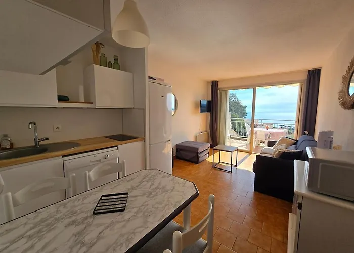 Les Lavandes, Vue Mer, Piscine Apartamento *